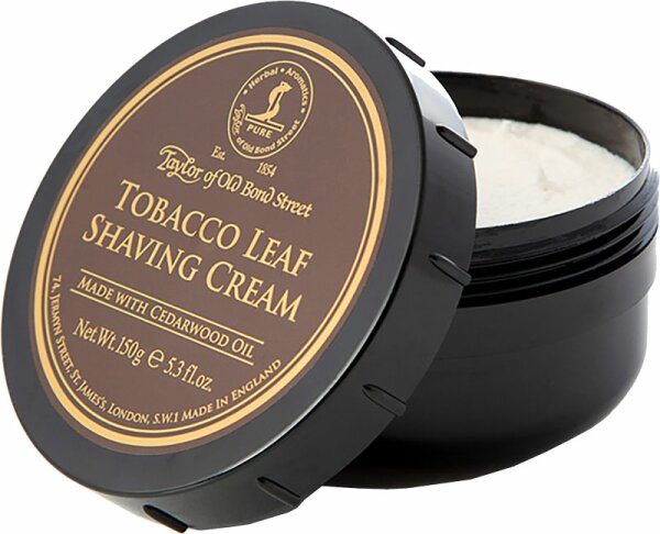 Taylor of Old Bond Street Tobacco Leaf Shaving Cream Rasiercreme