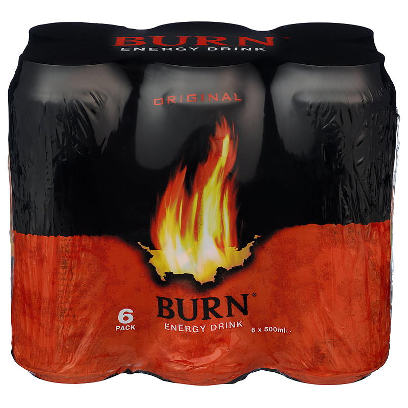 Burn Burn 6-pk 0,5 l Original
