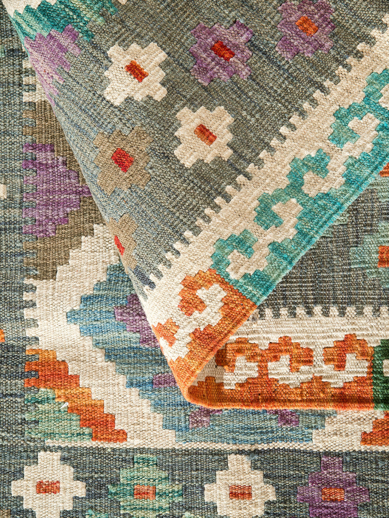 Afghan Kelim ca. 100 x 153 cm, Unikat / Einzelstück