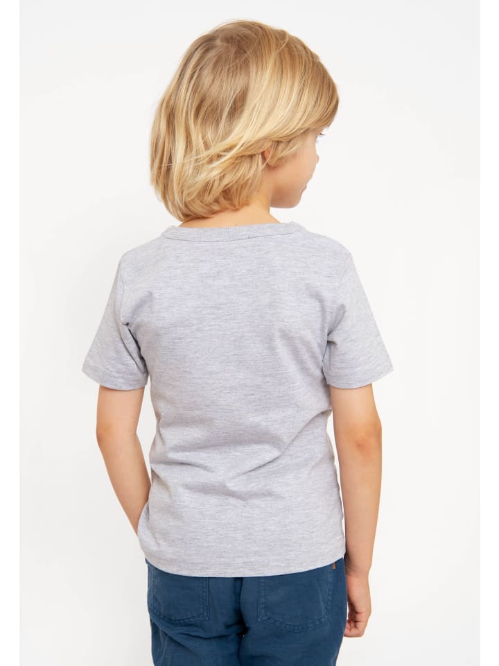 Logoshirt T-Shirt Sendung mit der Maus - Maus & Elefant in grau-meliert günstig kaufen
