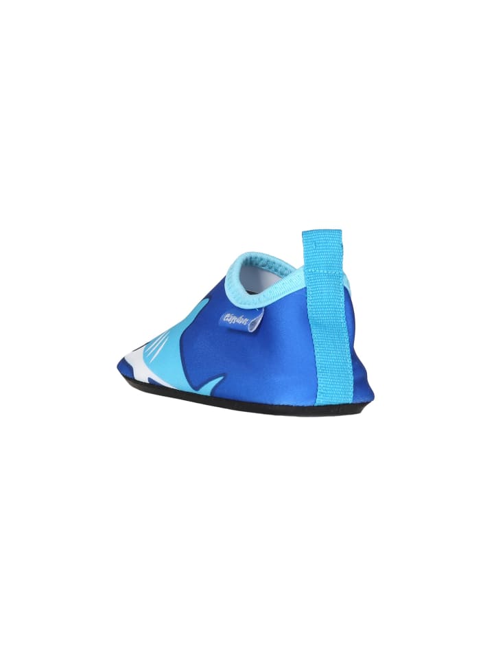 Playshoes Barfuß-Schuh Hai in Blau günstig kaufen