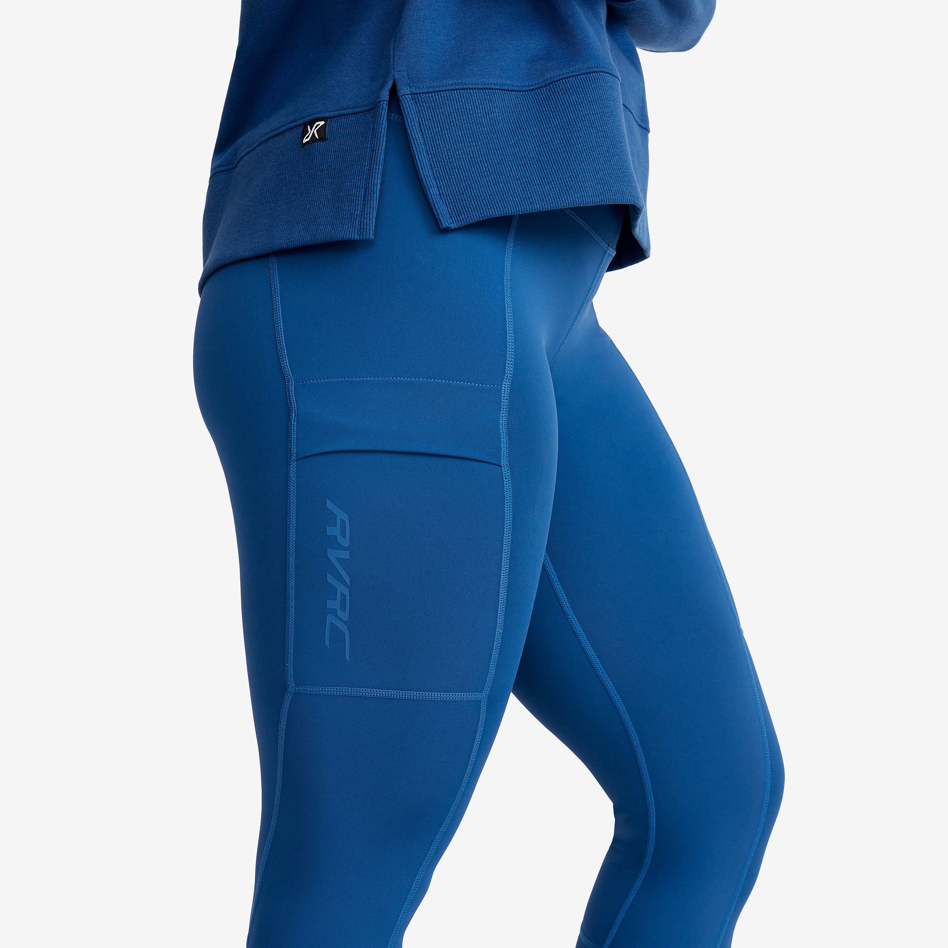 Energy Highwaist Tights Femme True Blue