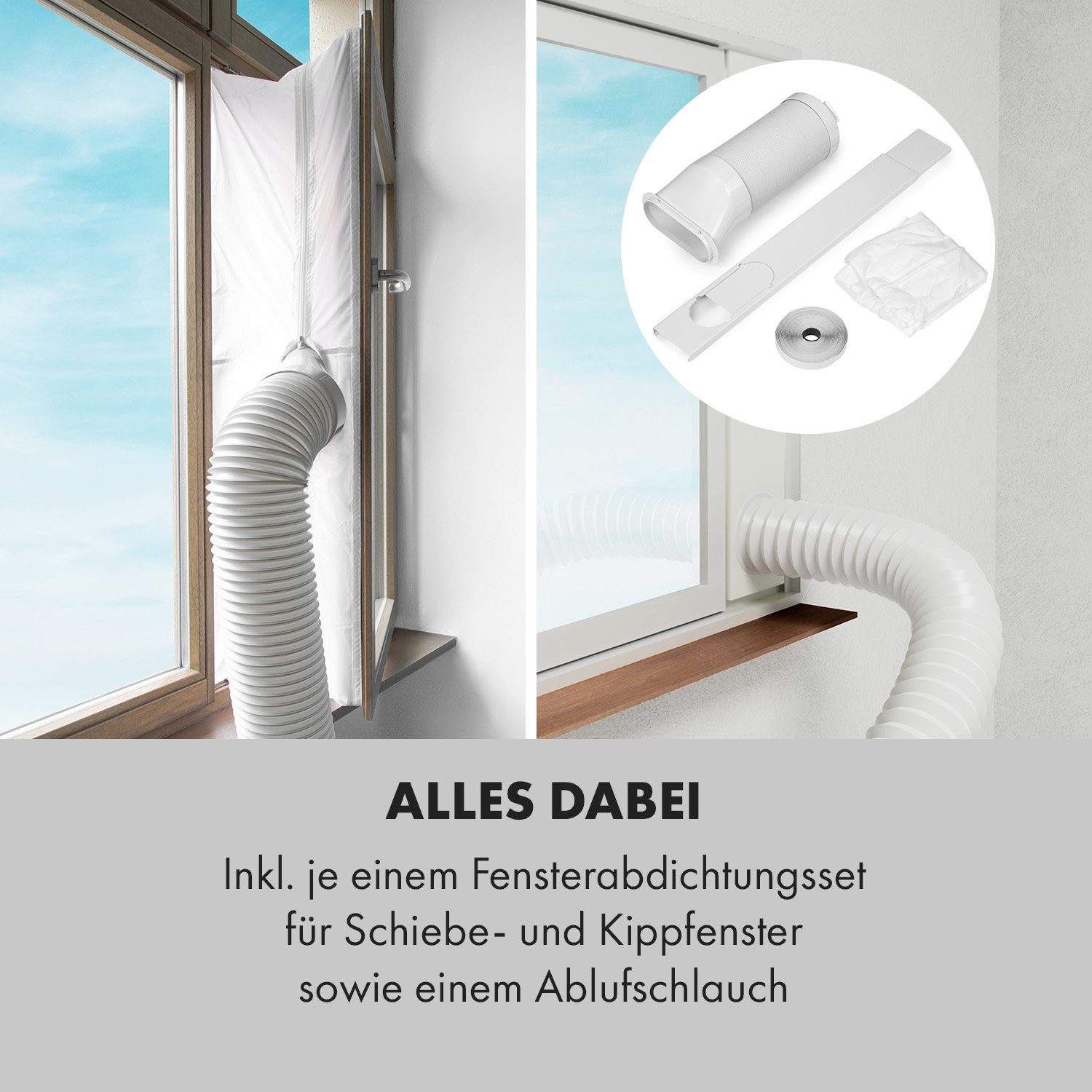 Klarstein Klimagerät Iceblock, Klimagerät mobil klimaanlage Air Conditioner Kühlgerät Luftkühler