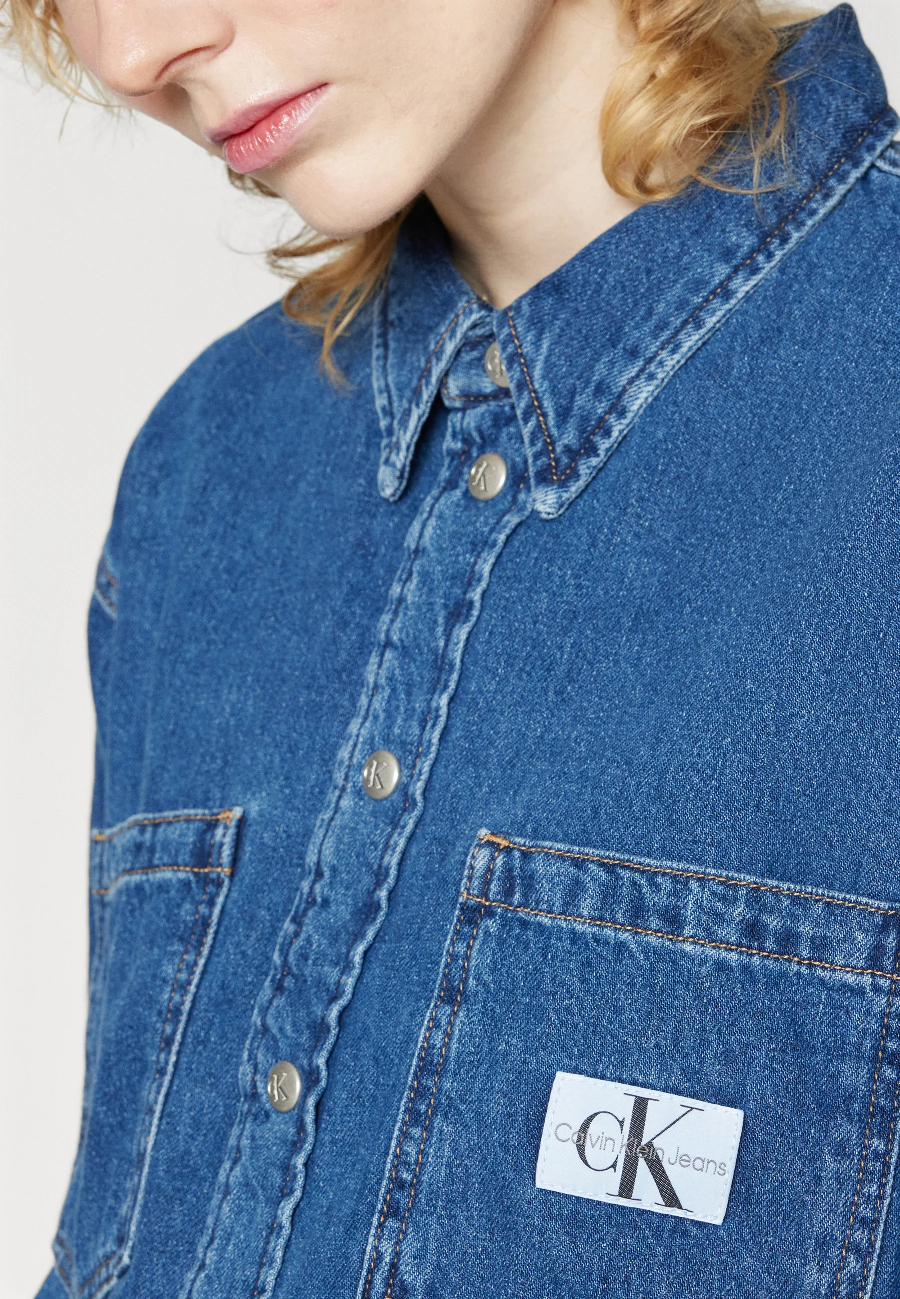 Camisa corta de papá de Calvin Klein Jeans - Camisa