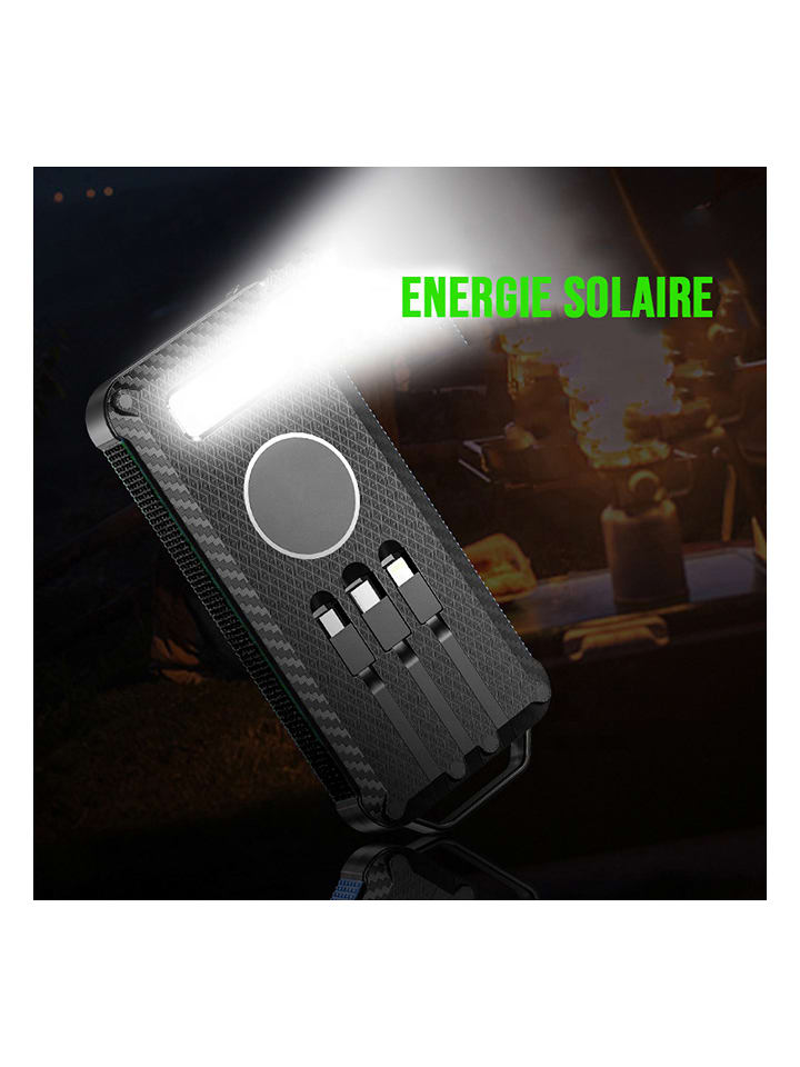 SWEET ACCESS Solar-Powerbank 20.000 mAh in Schwarz günstig kaufen onesize