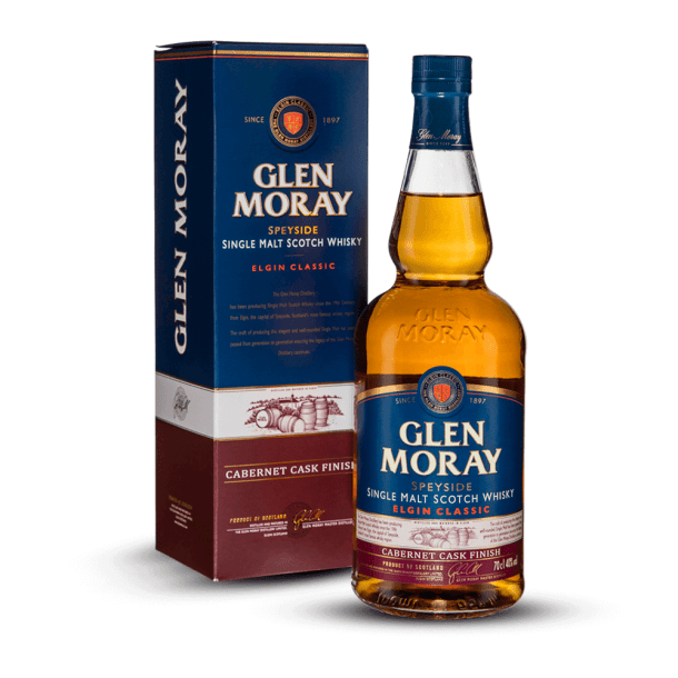 Glen Moray Cabernet Cask Finish 40% + étui