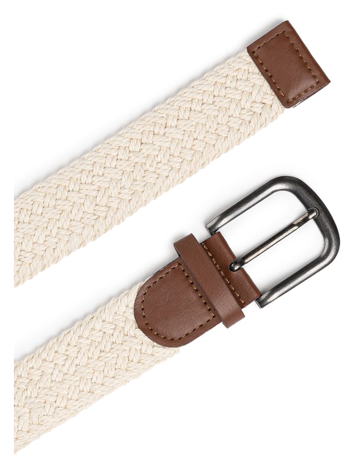 Amaci&Sons Flechtgürtel OAKS in Cremeweiß günstig kaufen