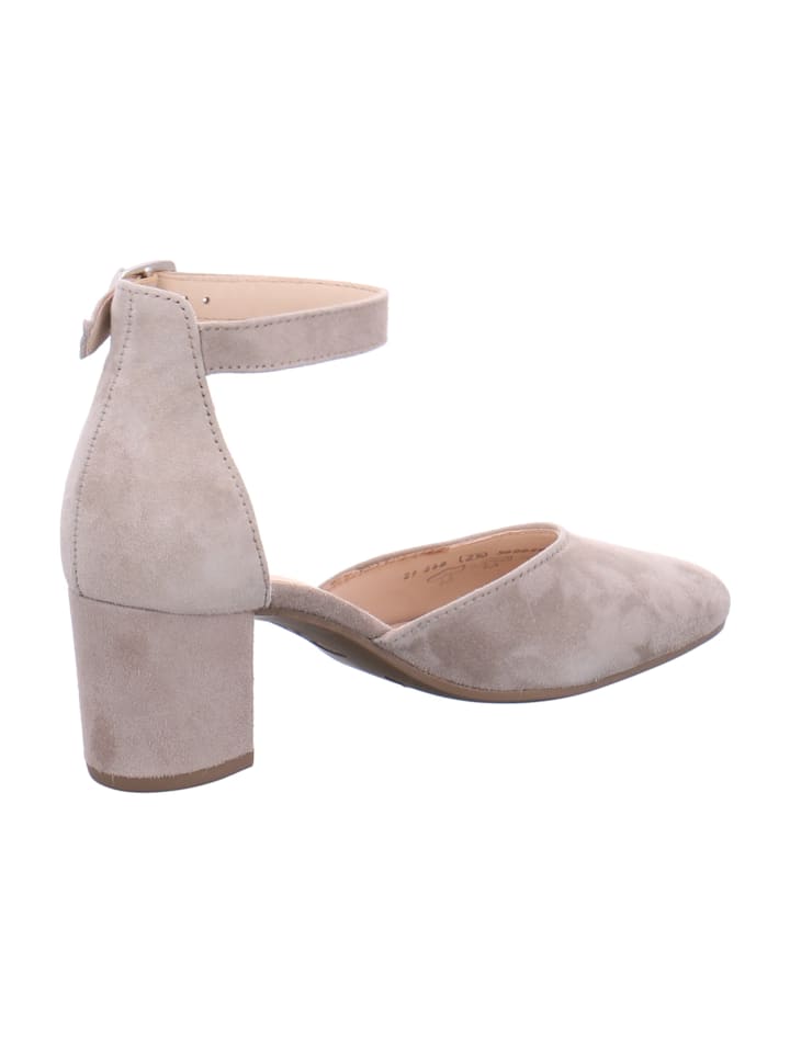 Gabor Riemchenpumps in Beige günstig kaufen