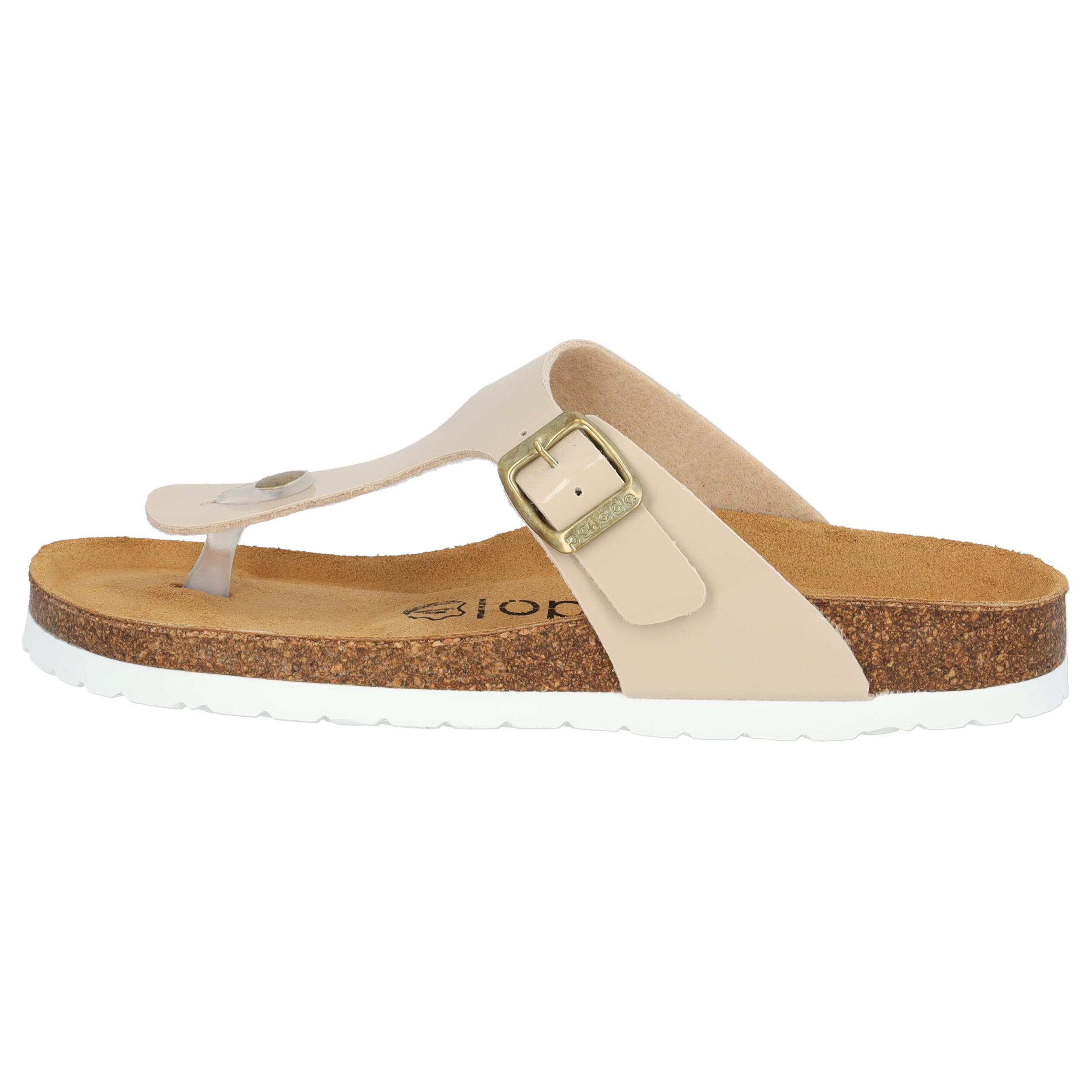 Palado Kos Lack, Zehentrenner, Damen, Beige