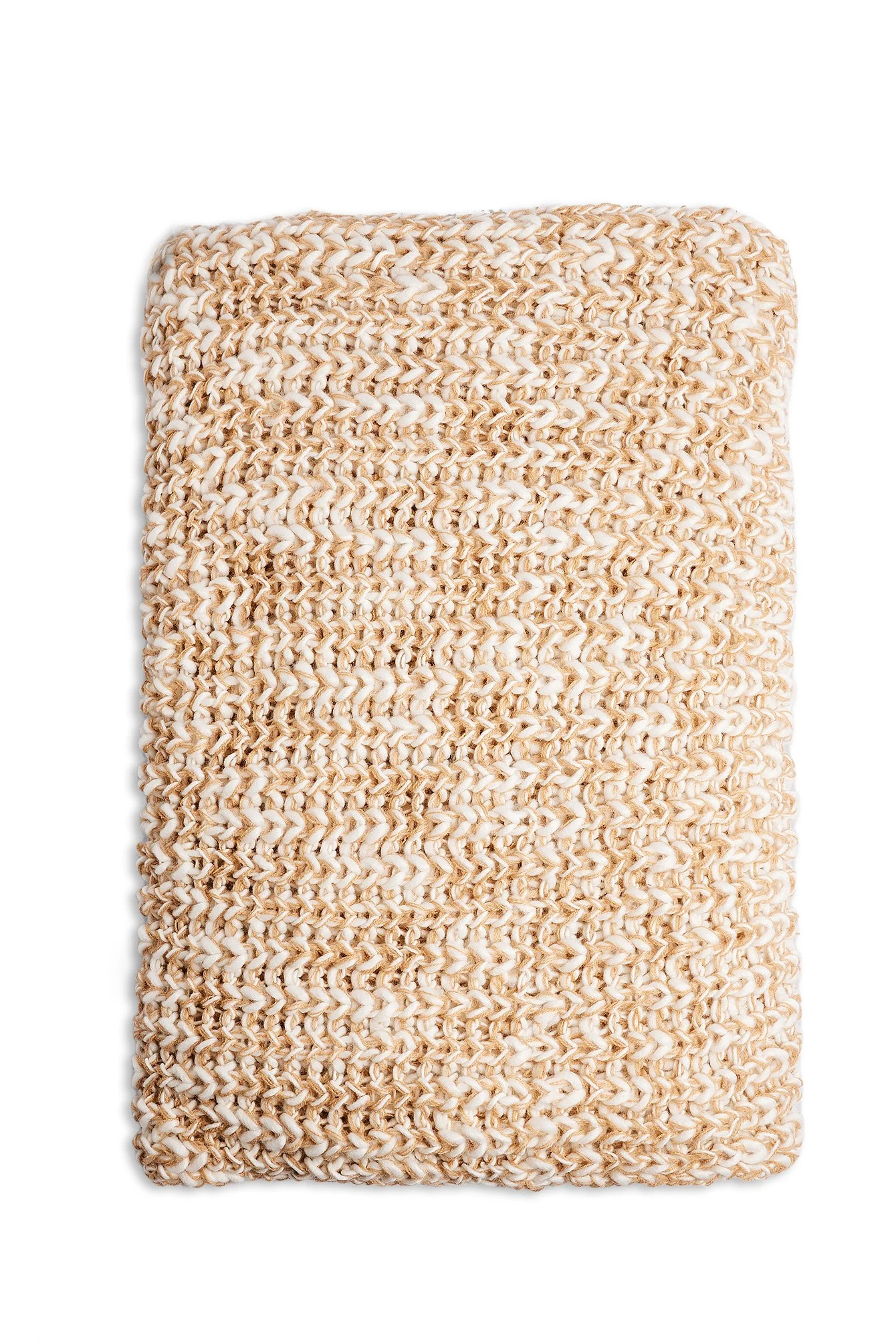Grob gestrickter Schal