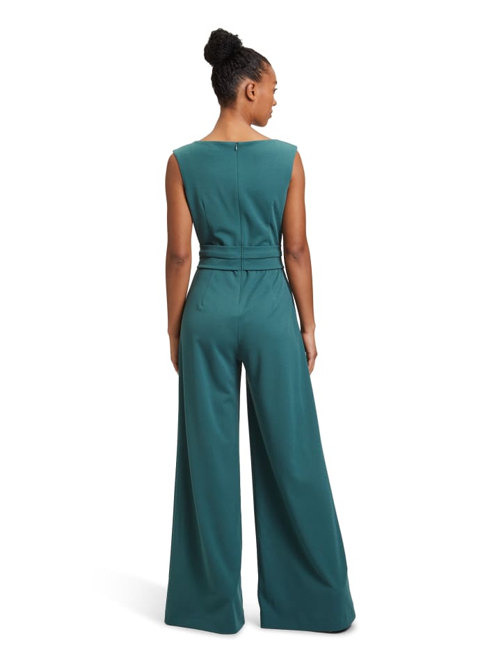 Vera Mont Jumpsuit mit weitem Bein in Dark Emerald günstig kaufen
