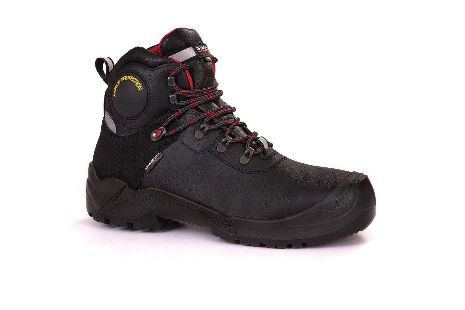 Giasco Defender S3 SRC Arbeitsschuh Rutschhemmende SRC Sohle, reflektierende Details, kälteisolierend