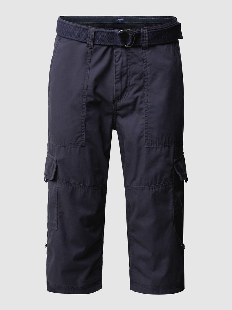 Cargoshorts inklusive Gürtel in marineblau