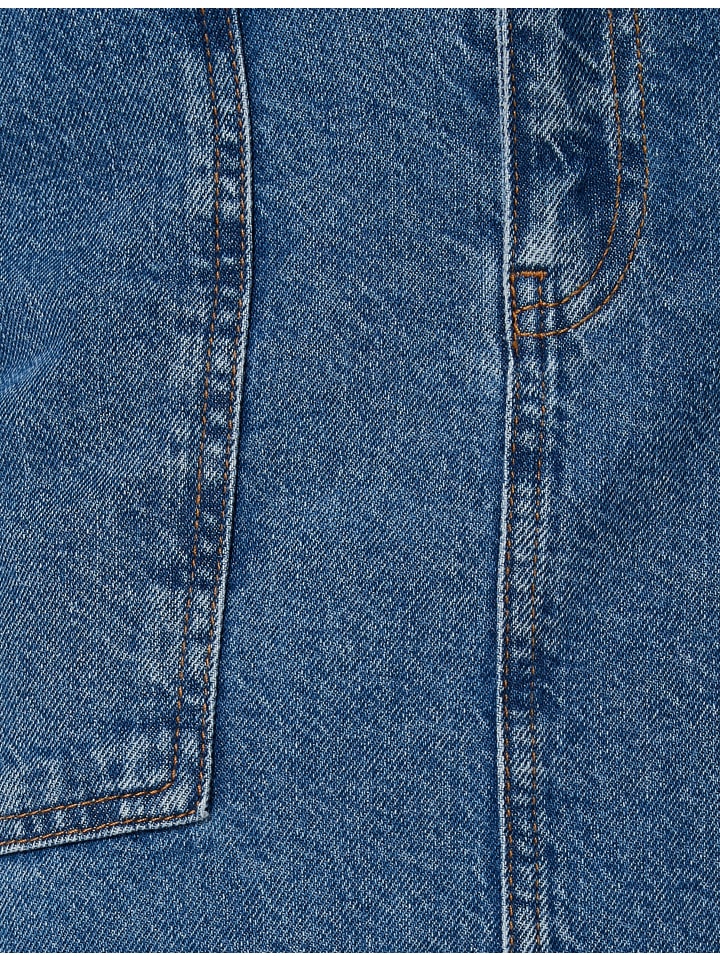 KOTON Rock in Mittel Indigo günstig kaufen