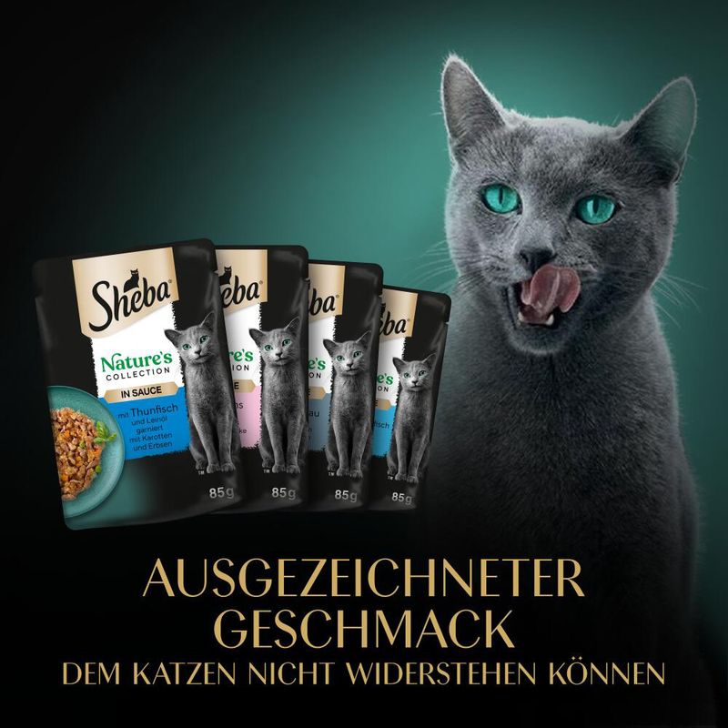 Sparpaket Sheba Nature's Collection in Sauce 144 x 85 g | bitiba