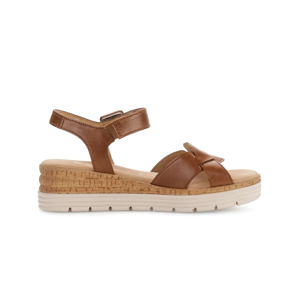 Gabor comfort Keilsandalette braun