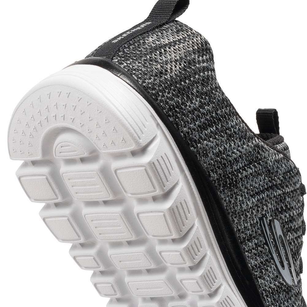 Skechers Graceful - Twisted Fortune Damen Sneaker 12614-BKW