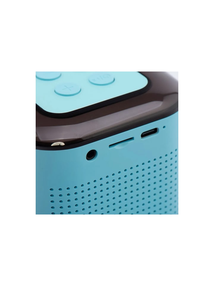COFI 1453 Y1 Bluetooth Lautsprecher LED Karaoke Anlage mit Mikrofon 6W in Blau günstig kaufen onesize
