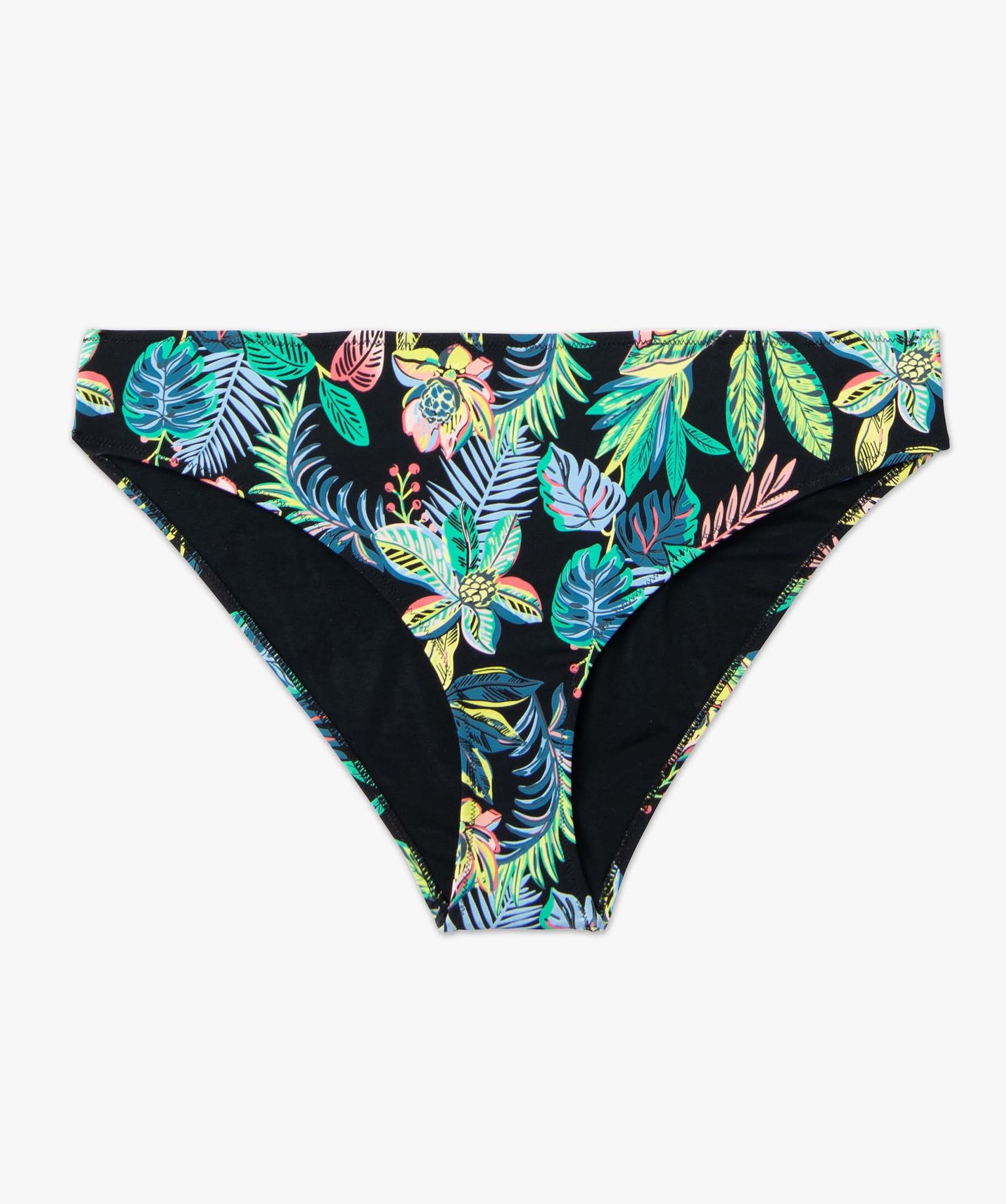 Bas de maillot de bain femme grande taille coupe classique imprime | GEMO