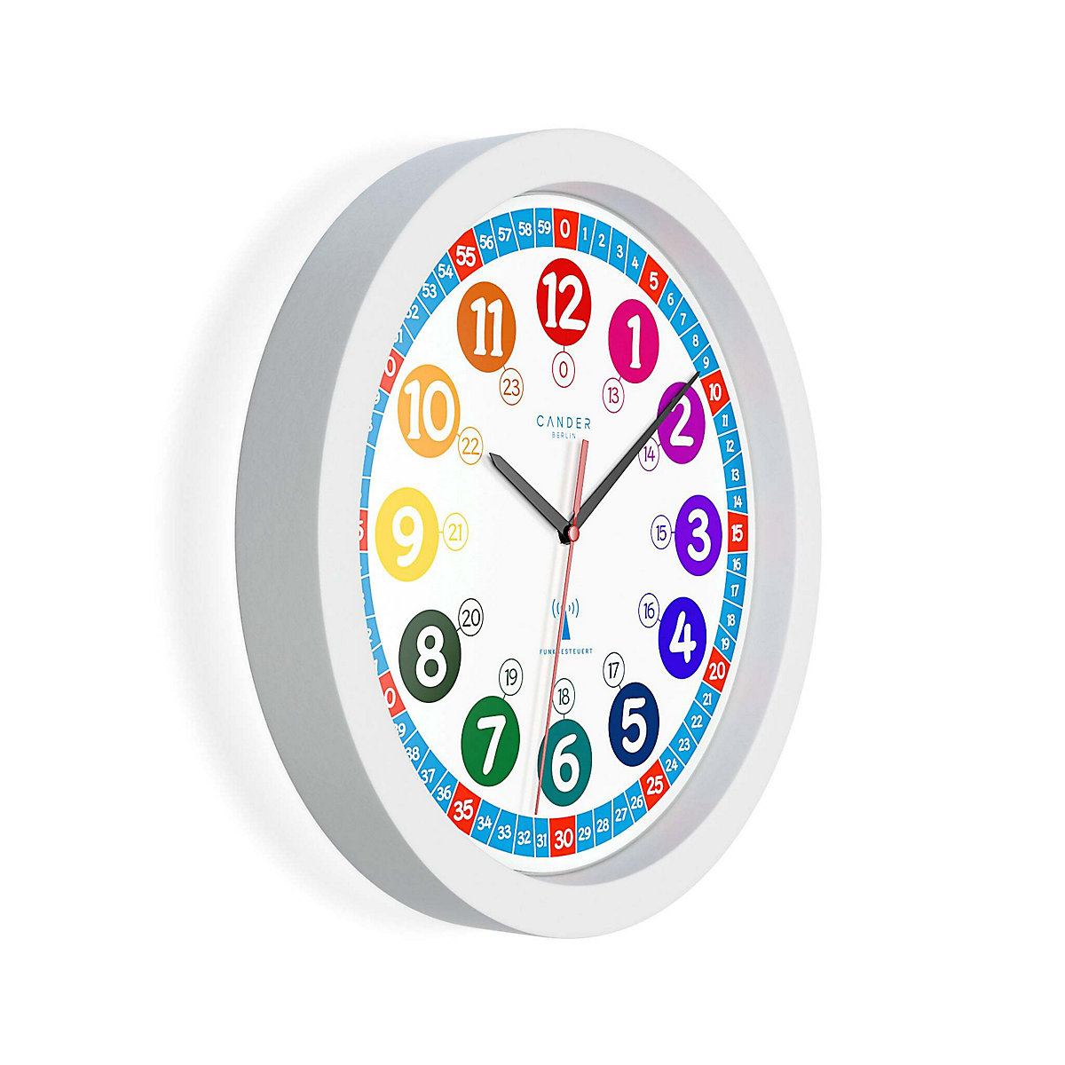 Lautlose Wanduhr