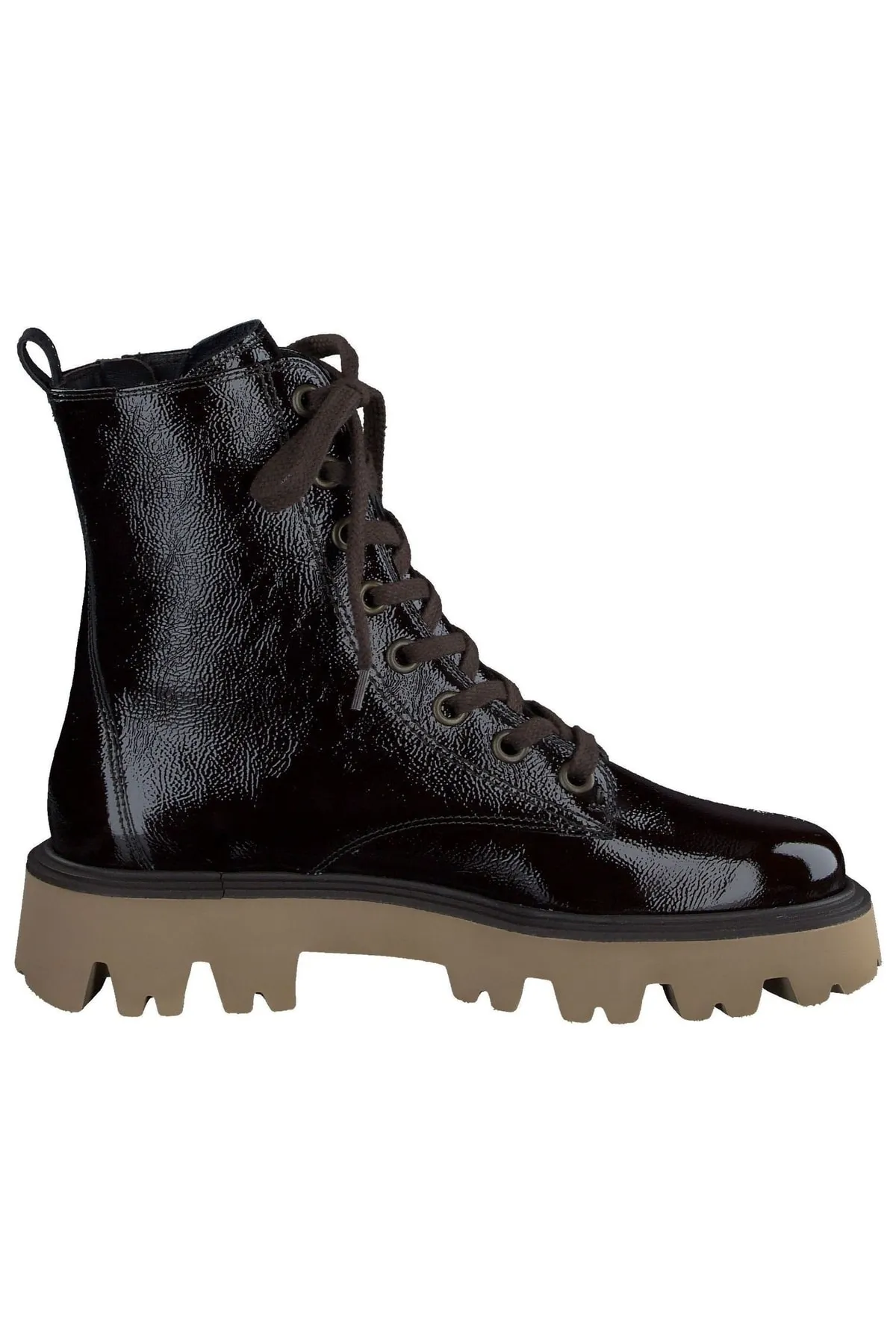 Paul Green  Stiefelette - Braun - Blockabsatz