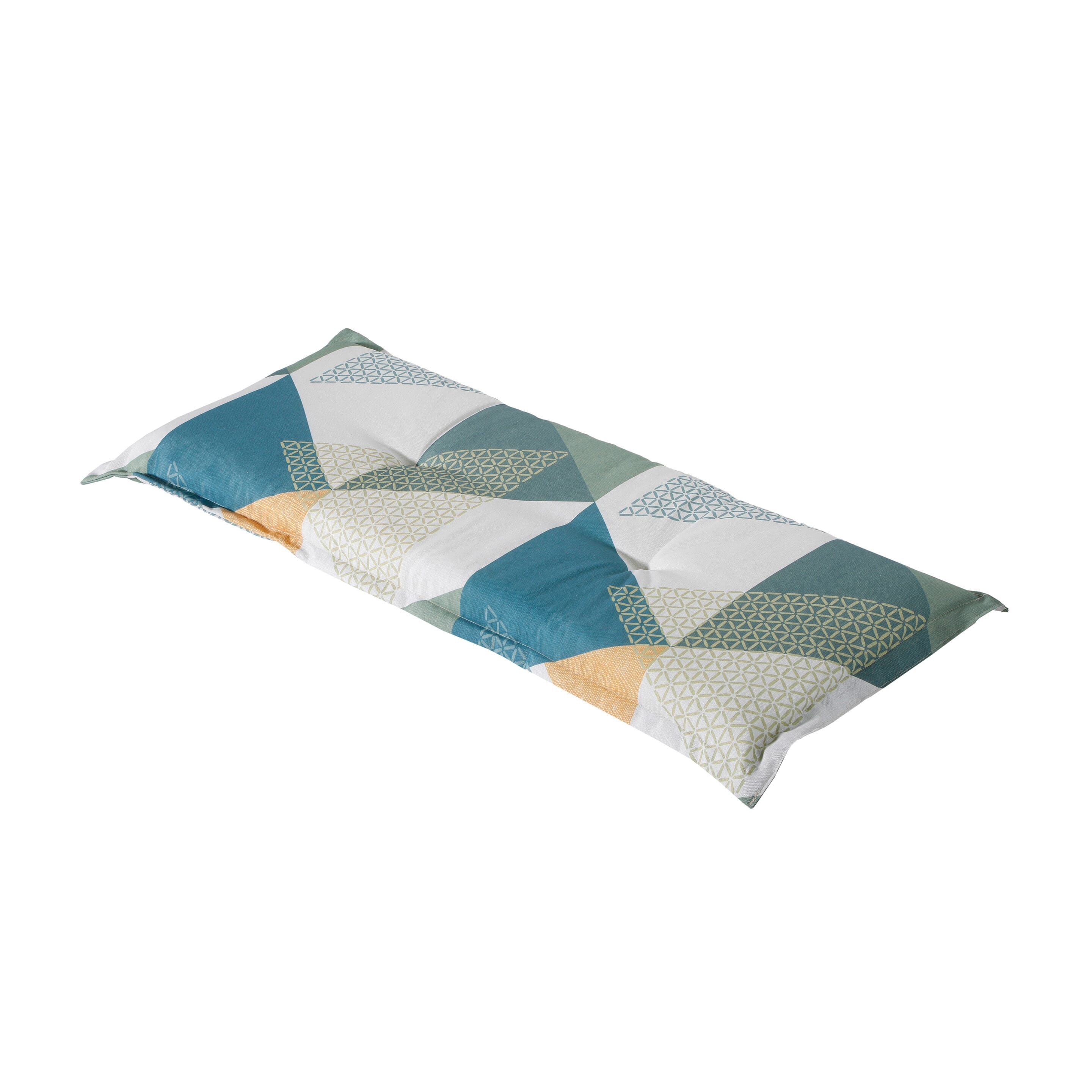 Madison Triangle Green 120x48 Bankkissen