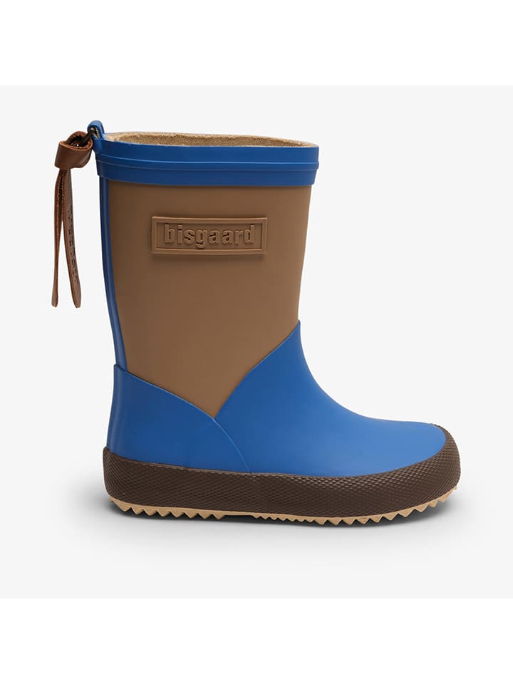 bisgaard Gummistiefel in Hellbraun/ Blau günstig kaufen