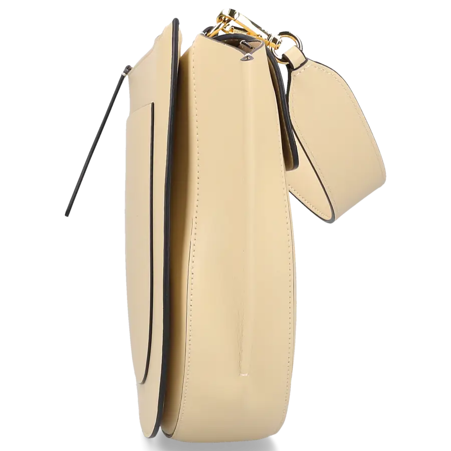 Wandler - Handtasche HORTENSIA MEDIUM Kalbsleder - beige