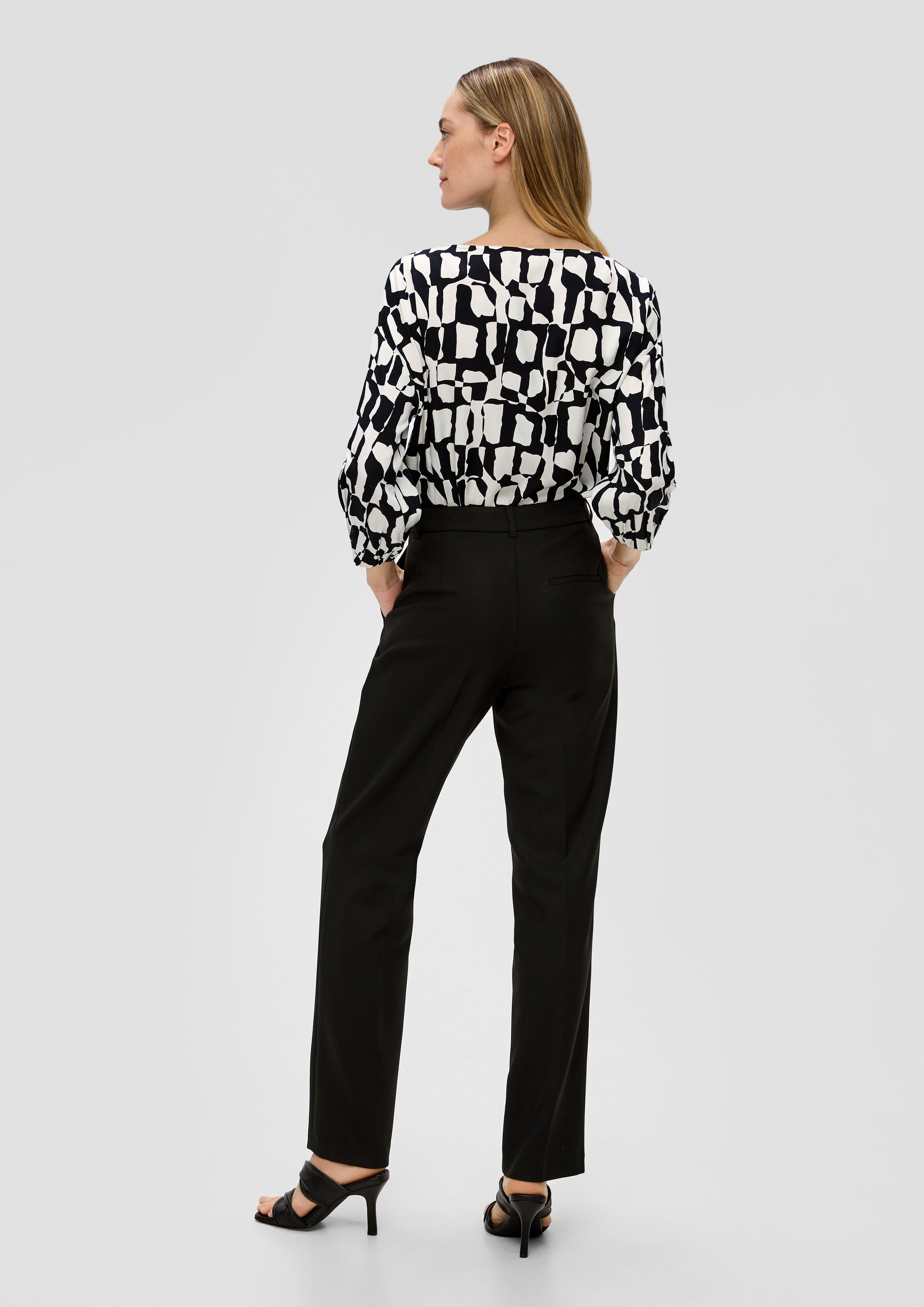 Locker geschnittene Bluse mit 3/4-Arm  2142650-99A1