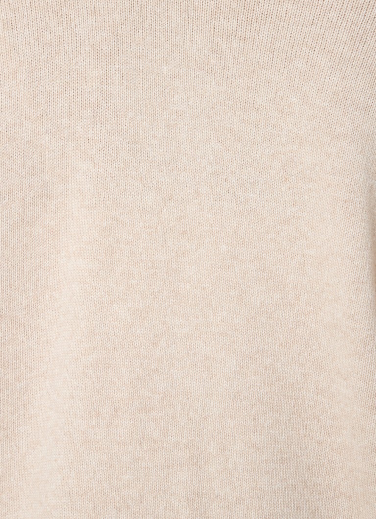 Benetton plono mezgimo vilnos mišinio kardiganas su uždėtinėmis kišenėmis