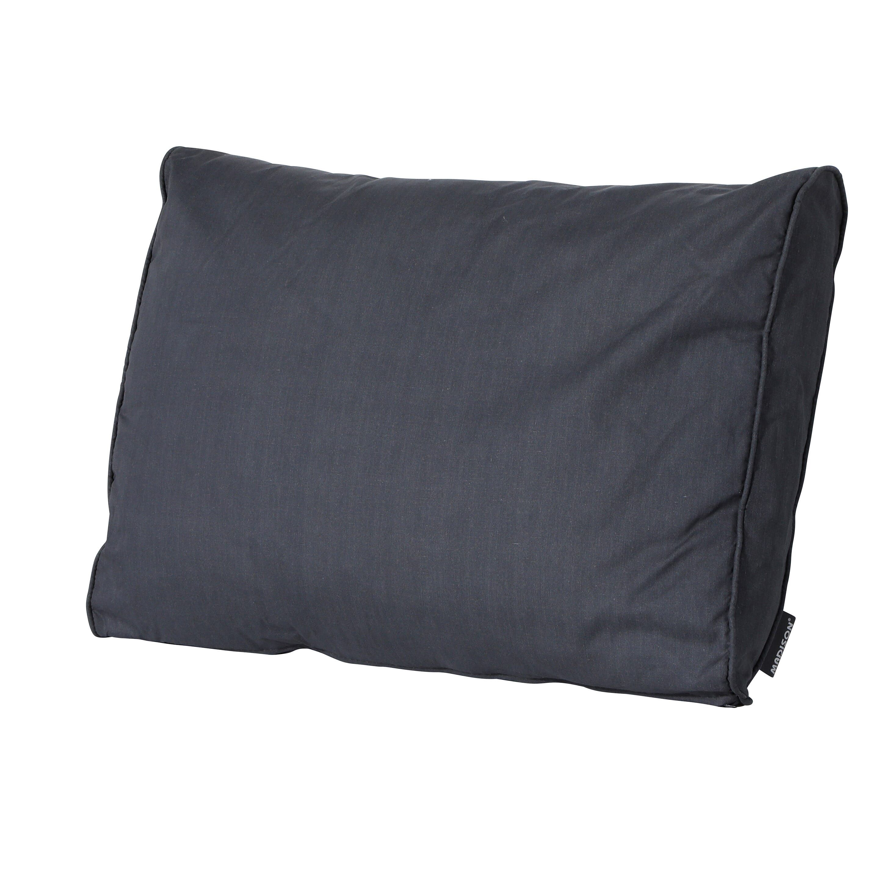 Madison Basic Schwarz 60 x 40 Lounge-Kissen