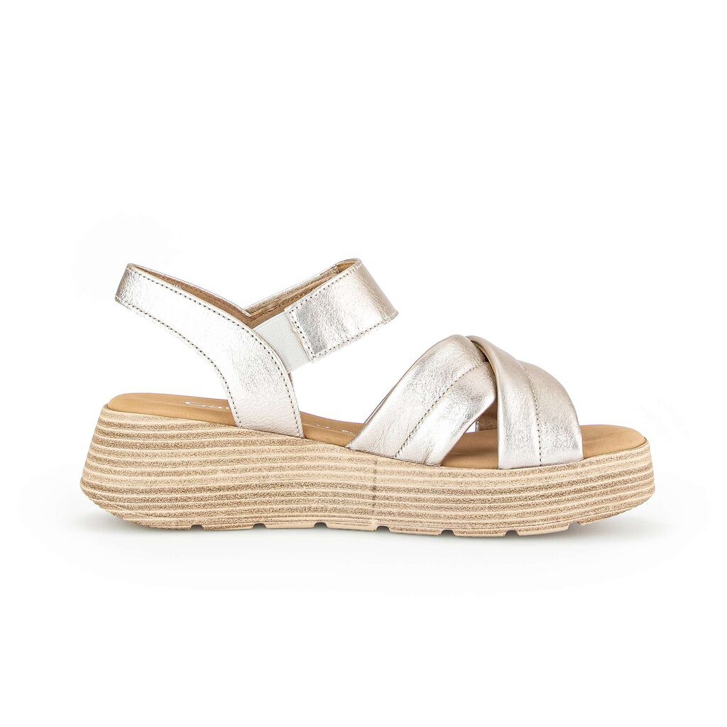 Gabor comfort Plateau Sandale gold
