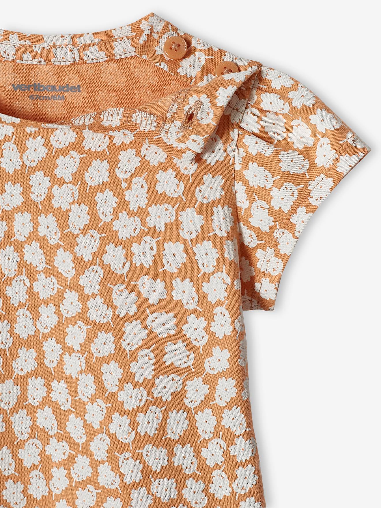 Lot de 2 T-shirts basics bébé manches courtes bleu grisé