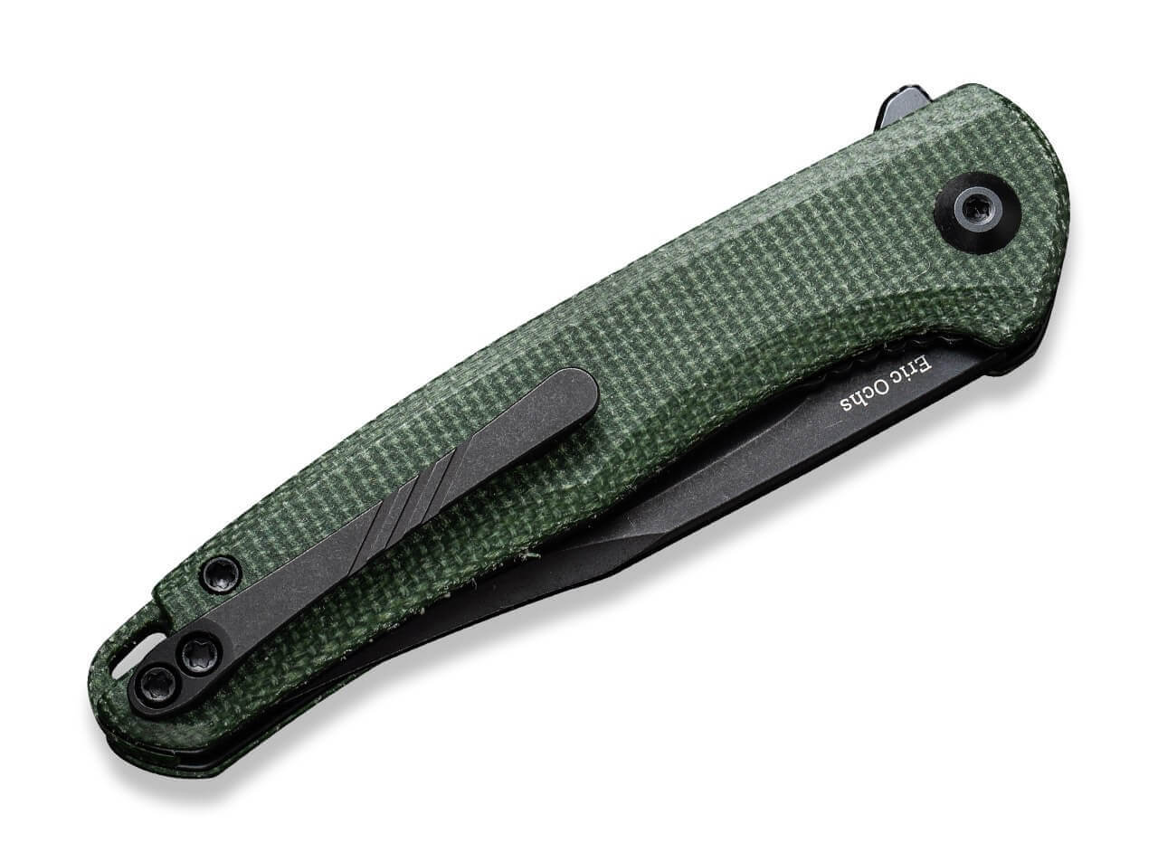 Mini Sandbar Micarta Dark Green BB
