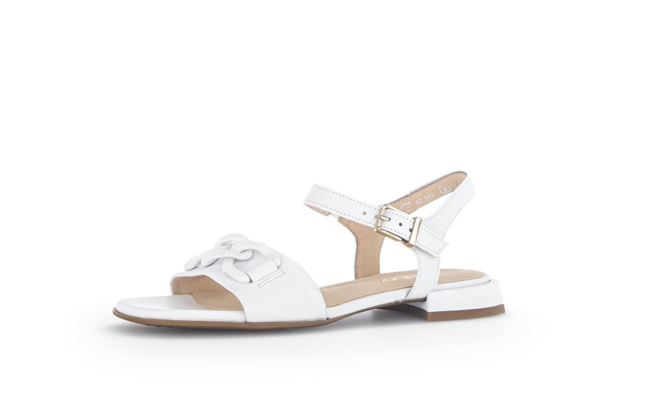 GABOR Klassische Sandalen weiss
