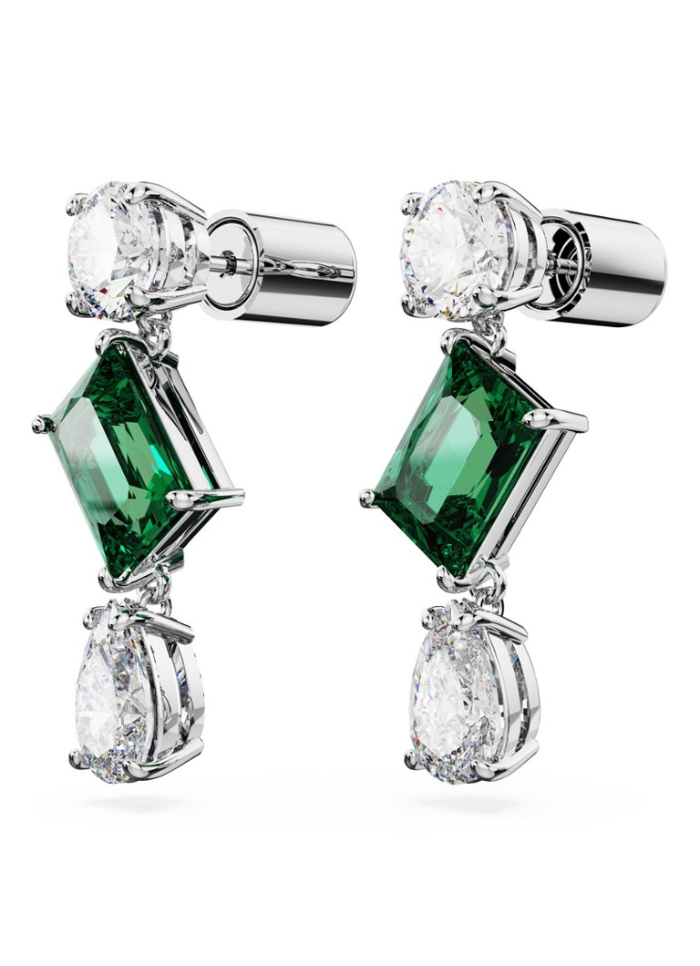 Swarovski Mesmera stud earrings with crystal