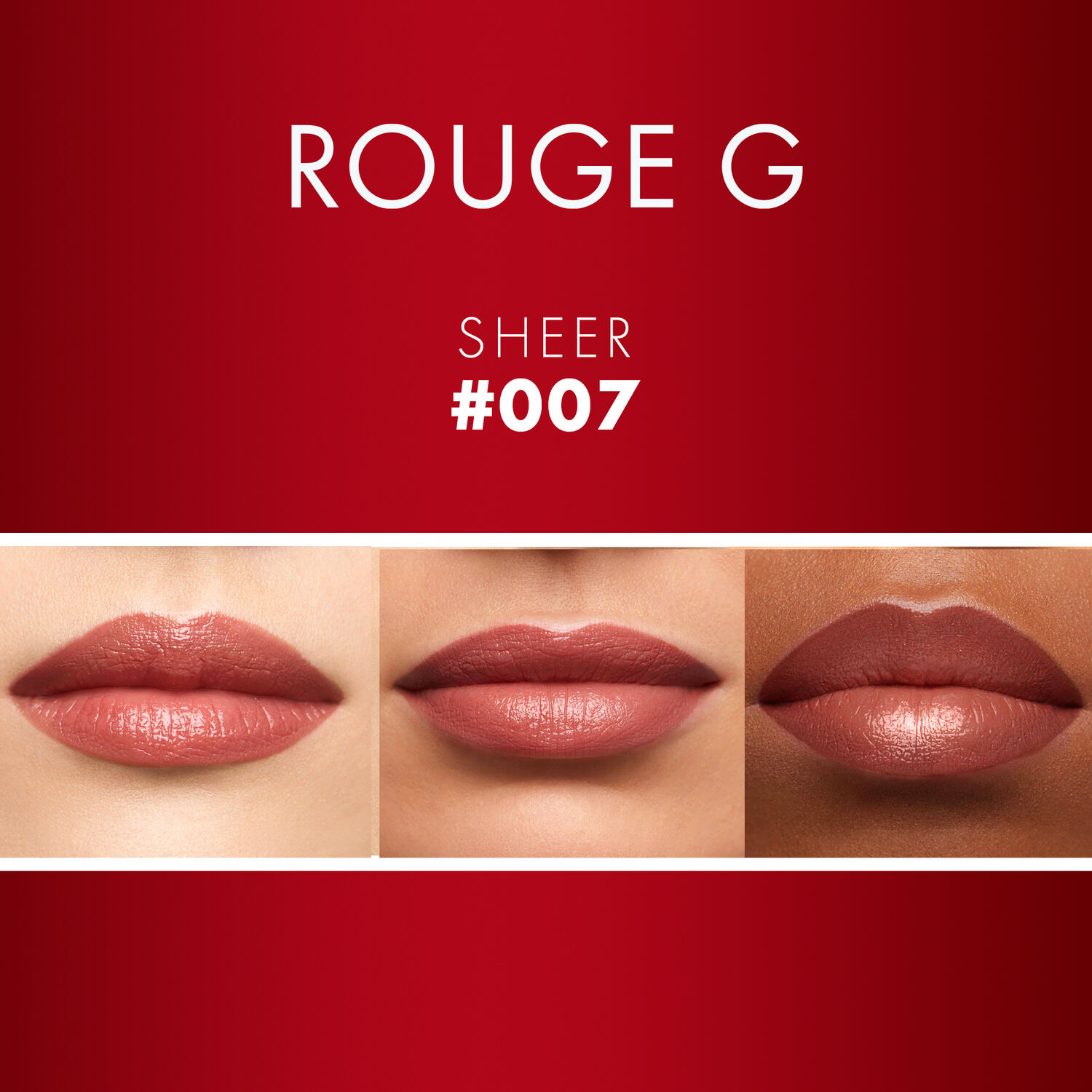 Guerlain Rouge G Sheer Shine Le Rouge à Lèvres Personnalisable