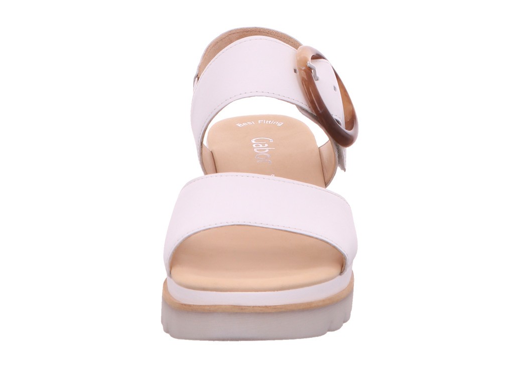 GABOR Klassische Sandalen weiss 84.645