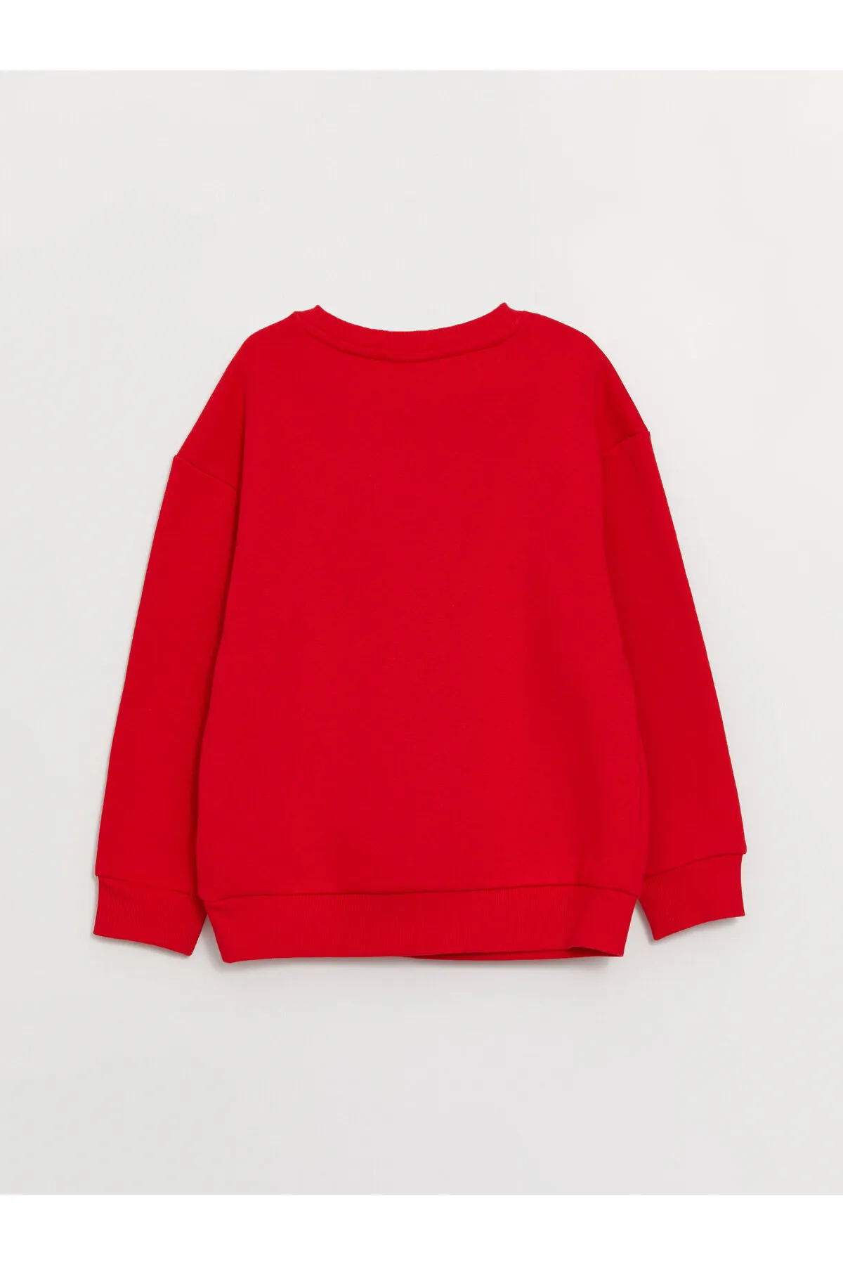 LC Waikiki  Langärmliges Mädchen-Sweatshirt mit Rundhalsausschnitt und Neujahrsmotiv