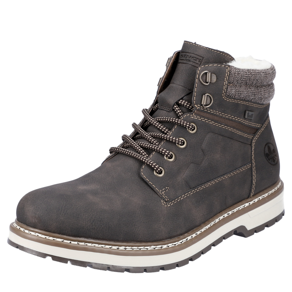 Rieker F3811 Schnürboots dunkelbraun