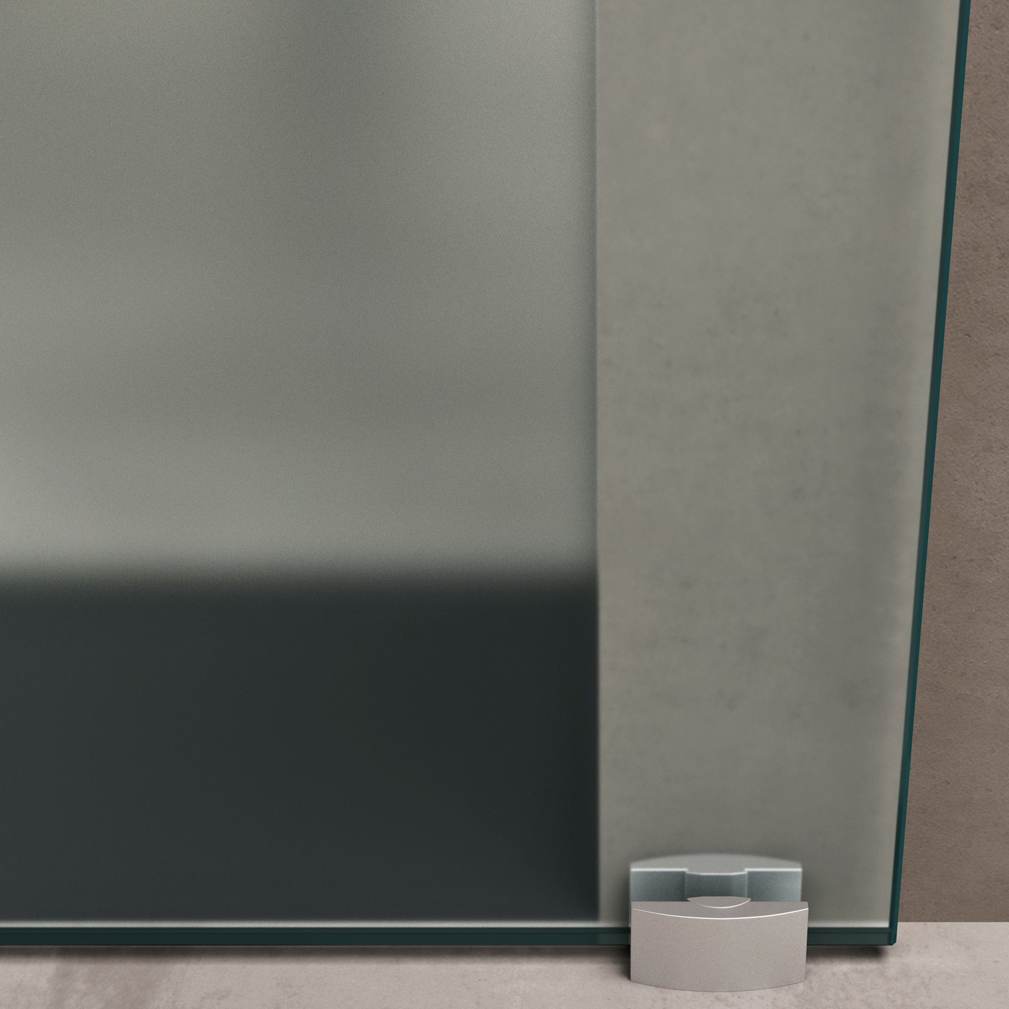 doporro Glasschiebetür Design Glasschiebetür ESG-Sicherheitsglas Zimmertür Amalfi