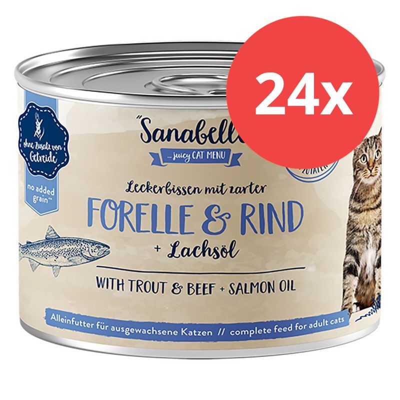 Sparpaket Sanabelle All Meat 24 x 195 g zu TOP-Preisen | bitiba %