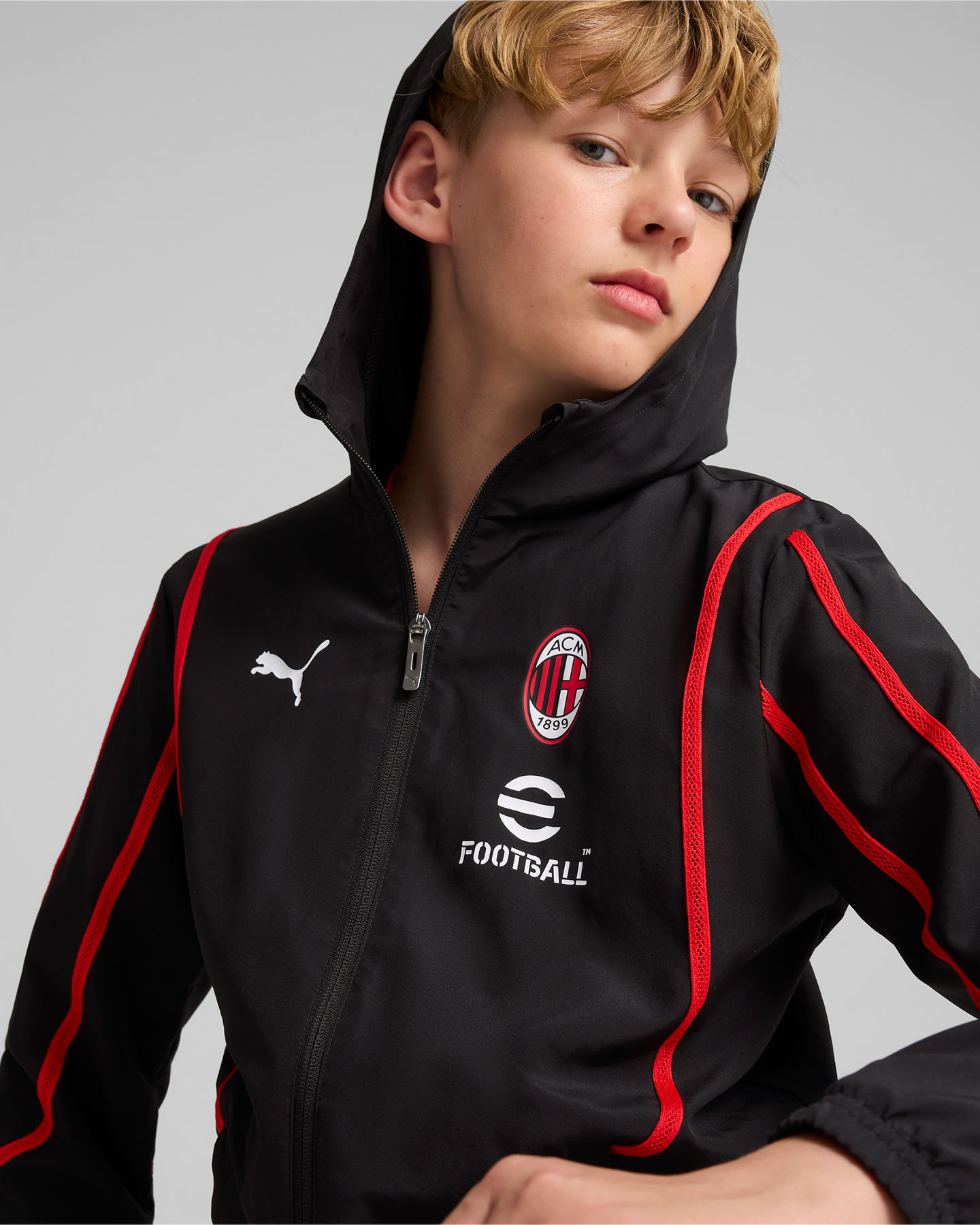 Oficiálne futbalové oblečenie Puma AC Milan Prematch Jr 777721-04