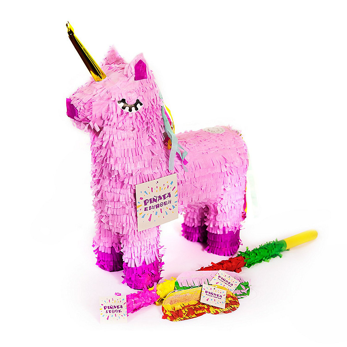Pinata Einhorn Set