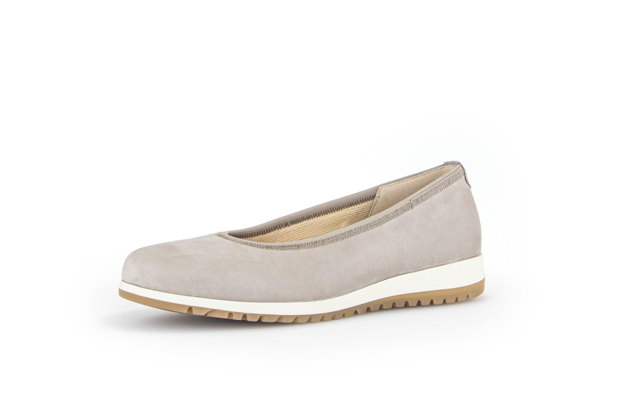 GABOR Ballerinas beige Gabor Comfort sportliche Ballerinas 42.4