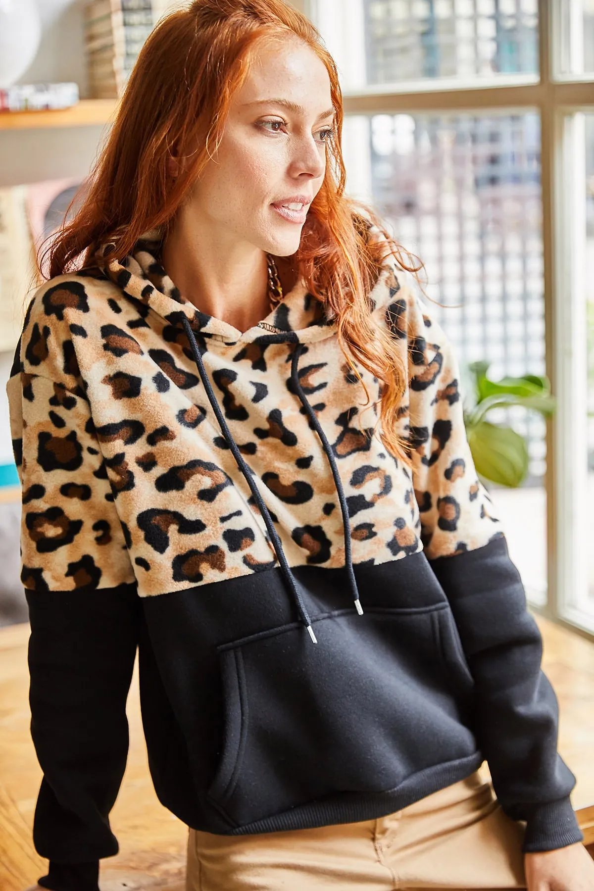 Olalook  Sweatshirt - Mehrfarbig - Oversized