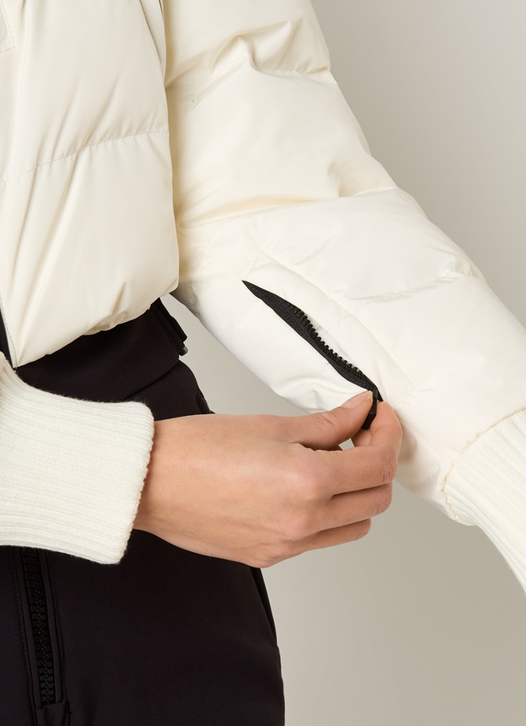 Tuta da sci svasata Airforce Taos con tasche con cerniera e cappuccio