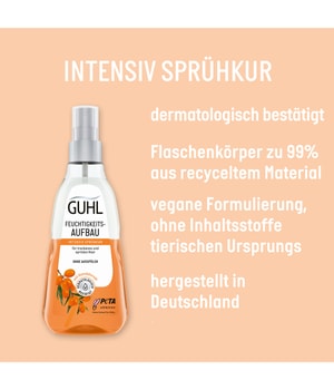 GUHL Feuchtigkeitsaufbau Intensiv Sprühkur Spray-Conditioner-180 ml