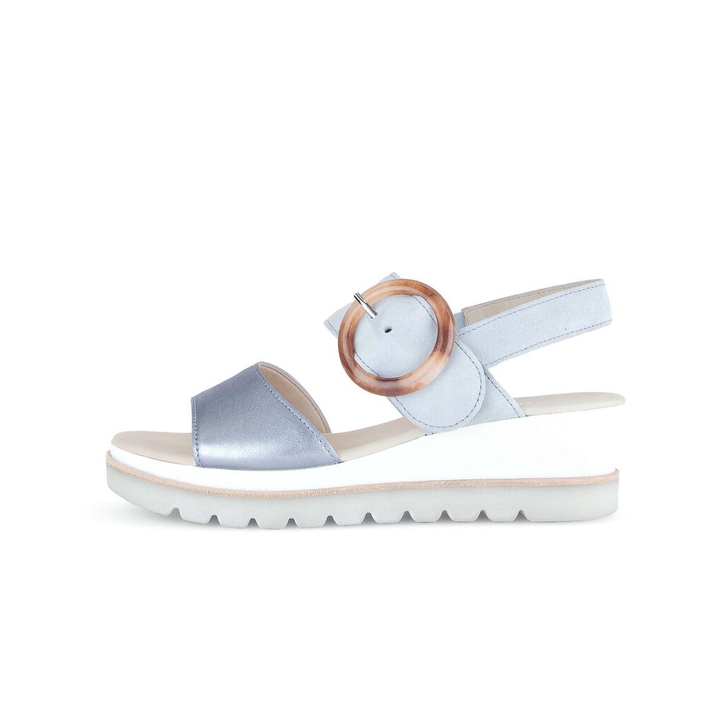 Gabor fashion Keilsandalette blau
