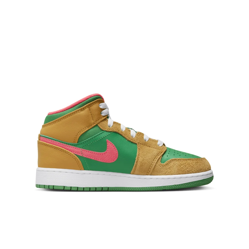NIKE JORDAN 1 Mid SE GS DX4365-700 / grün